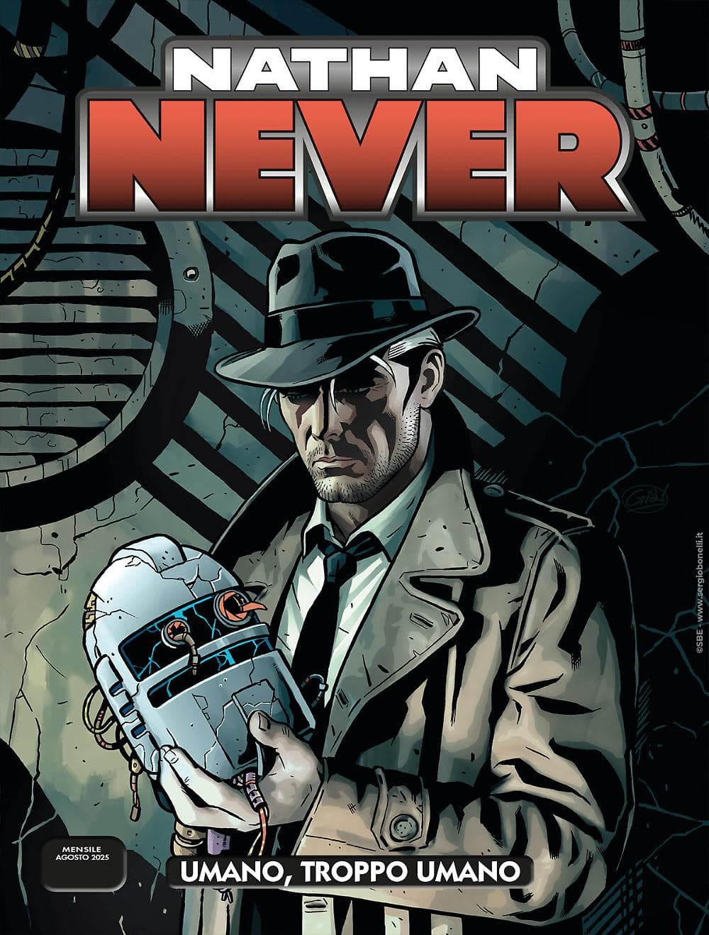 Nathan Never 411 - Umano, Troppo Umano - Sergio Bonelli Editore - Italiano