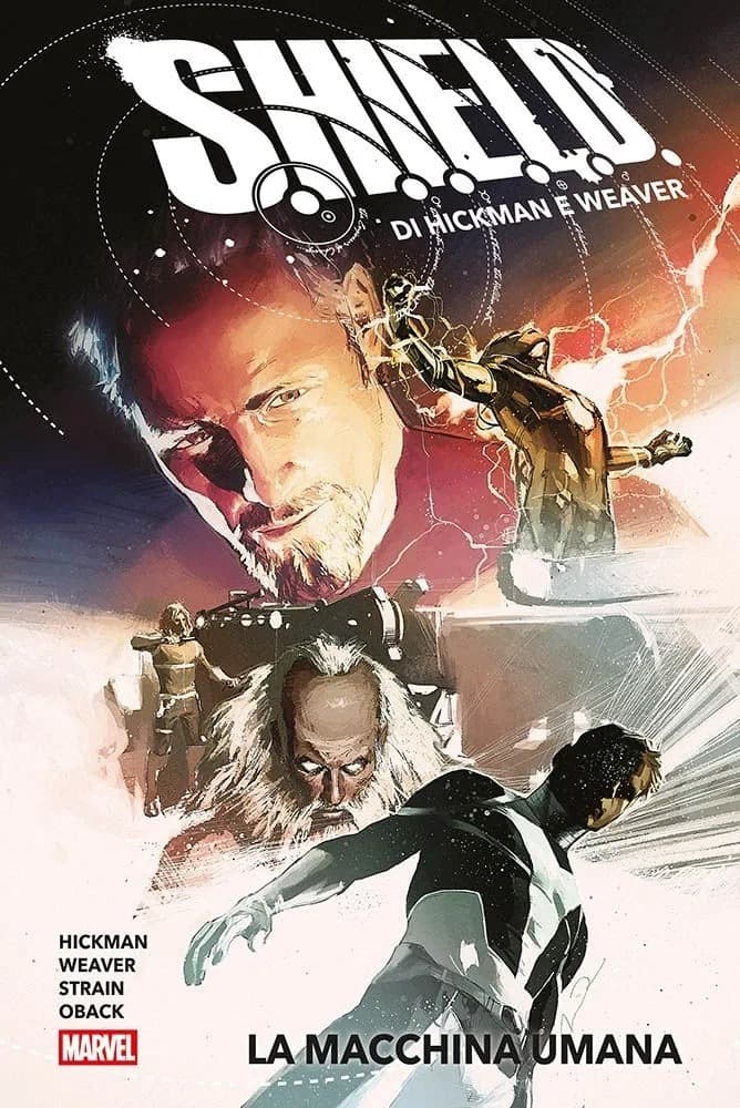 S.H.I.E.L.D. di Hickman e Weaver - La Macchina Umana - Marvel Deluxe - Panini Comics - Italiano