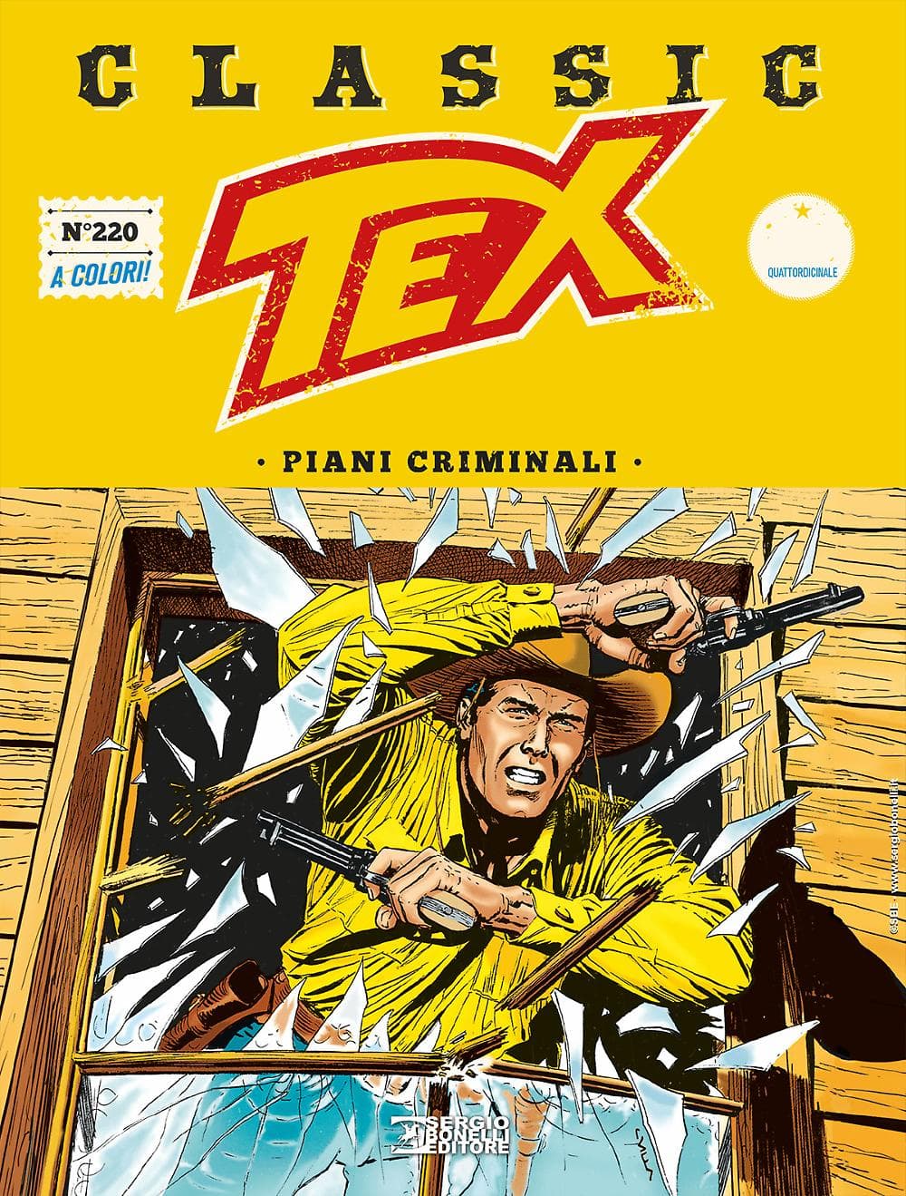 Tex Classic 220 - Piani Criminali - Sergio Bonelli Editore - Italiano