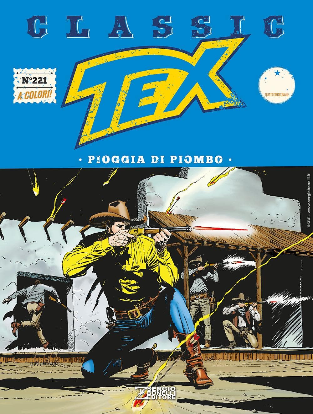 Tex Classic 221 - Pioggia di Piombo - Sergio Bonelli Editore - Italiano