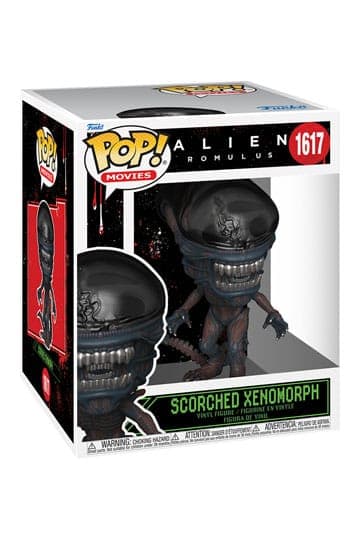 Aliens Romulus Super Sized Funko POP! Animation Vinyl Figure Scorched Xenomorph 15 cm #1617 - Movies
