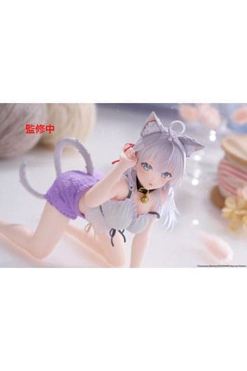 Alya Sometimes Hides Her Feelings in Russian PVC Statue Desktop Cute Figure Alya Cat Ear Roomwear Ver. 13 cm