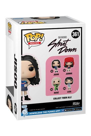 Blackpink Funko POP! Rocks Vinyl Figure Jisoo 9 cm #361 - Rocks