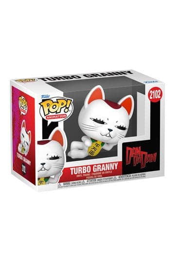 Dandadan Funko POP! Vinyl Animation Figure TurboGrannyCat 9 cm #2102 - Animation