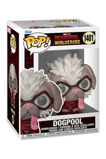 Deadpool 3 Funko POP! Vinyl Figure Dogpool 9 cm #1401 - Marvel