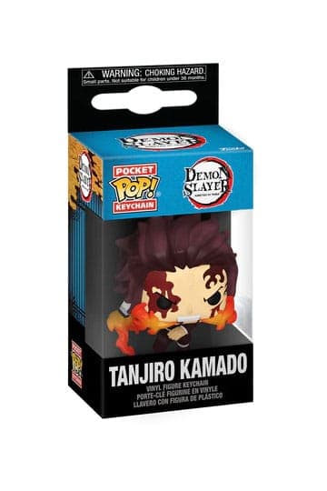 Demon Slayer: Kimetsu no Yaiba POP! Vinyl Keychains 4 cm Tanjiro (Dancing Flash) Display (12)