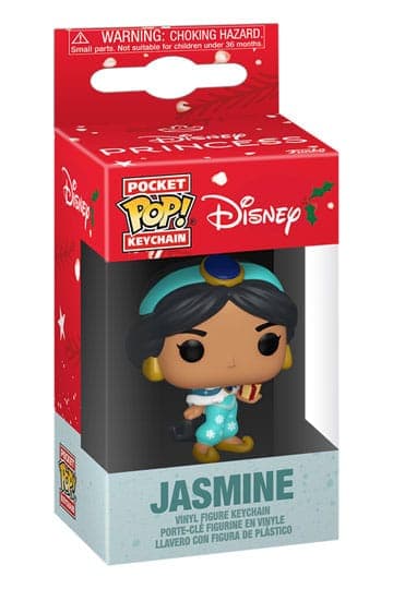 Disney Princess Funko POP! Vinyl Keychains 4 cm Holiday Jasmine - Disney