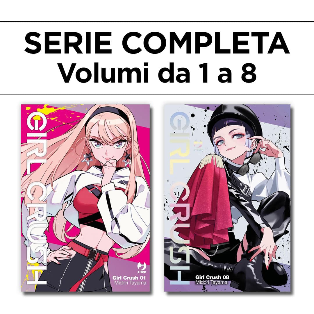 Girl Crush 1/8 - Serie Completa - Jpop - Italiano