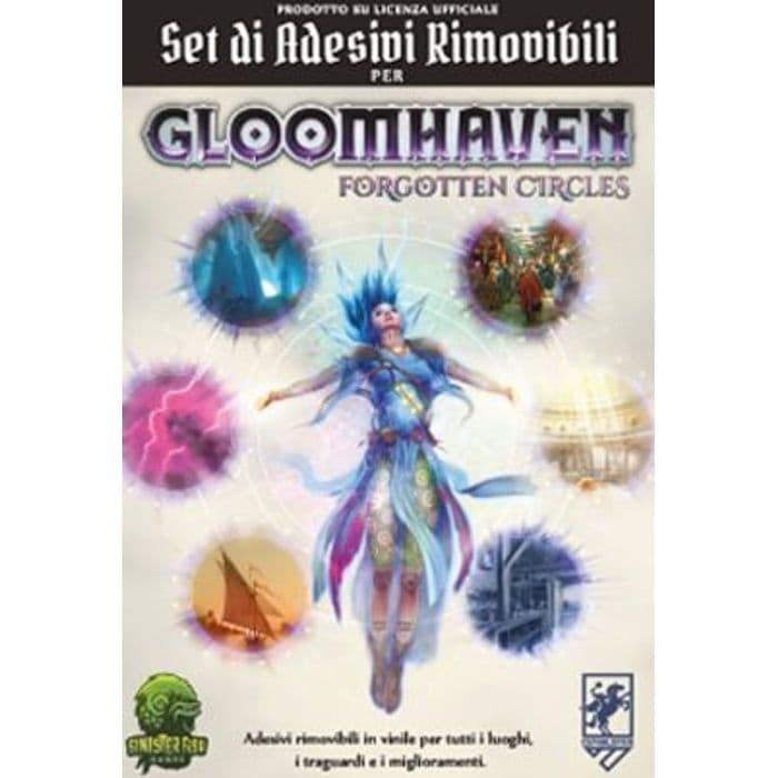 Gloomhaven - Forgotten Circles Set di Adesivi Rimovibili Promo