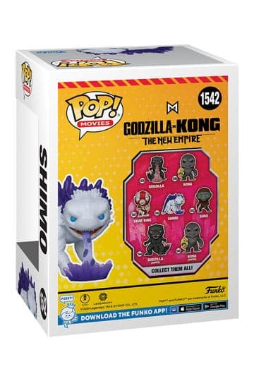 Godzilla vs. Kong 2 Funko POP! Movies Vinyl Figure Shimo w/Ice-Ray 9 cm #1542 - Movies