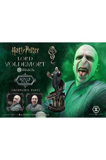 Harry Potter Real Elite Masterline Series Statue 1/4 Lord Voldemort Bonus Version 83 cm