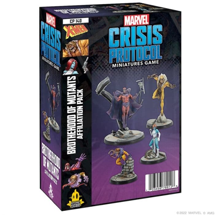 Marvel - Crisis Protocol - Affiliation Pack - Brotherhood of Mutants