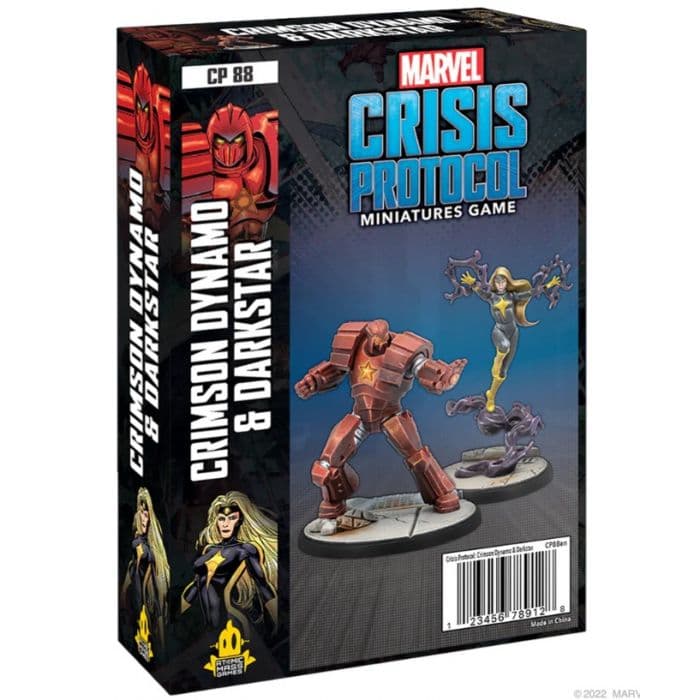 Marvel - Crisis Protocol - Crimson Dynamo & Dark Star