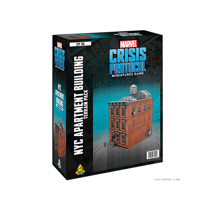 Marvel - Crisis Protocol - Terrain Pack - NYC Apartment Building