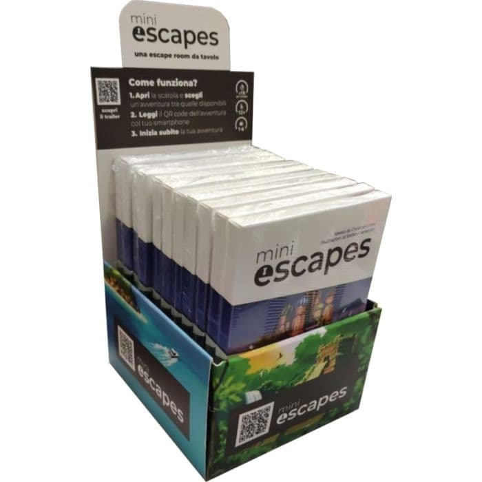 Mini Escapes 02 - Sulle Tracce del Tesoro di Anne Bonny Espositore 12pz | Mythic Bundle