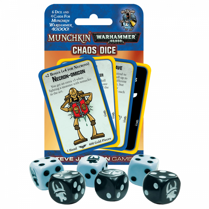 Munchkin - Warhammer 40,000 Edizione Inglese - Chaos Dice