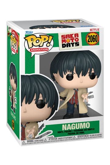 Sakamoto Days POP! Animation Vinyl Figures Saka Days- Yoichi Nagumo 9 cm #2060 - Animation