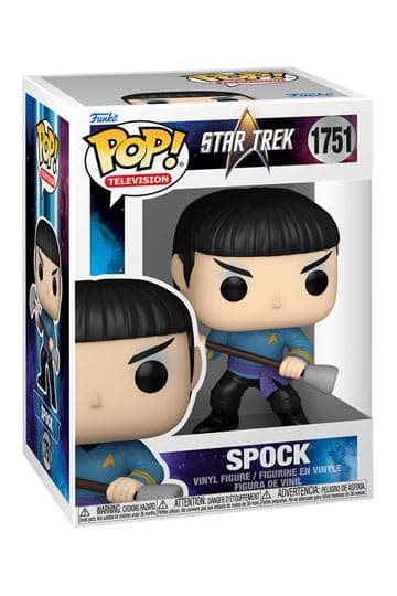 Star Trek Funko POP!&Buddy Television Vinyl Figure Spock w/WPN 9 cm #1751 - Television