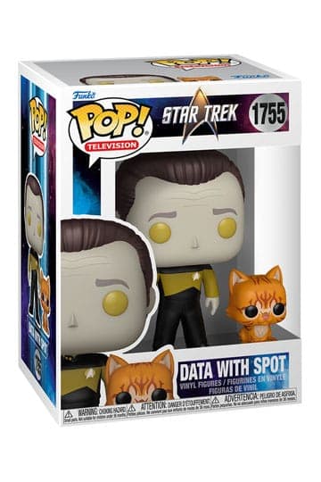 Star Trek Funko POP! & Buddy Television Vinyl Figure STNXTGen- Data w/spot 9 cm #1755 - Television
