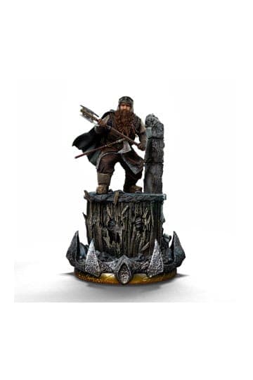 The Lord of the Rings Art Scale Statue 1/10 Gimli Unleashed 26 cm