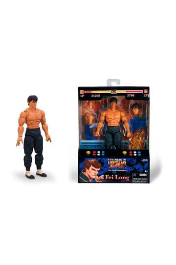 Ultra Street Fighter II: The Final Challengers Action Figure 1/12 Fei-Long 15 cm