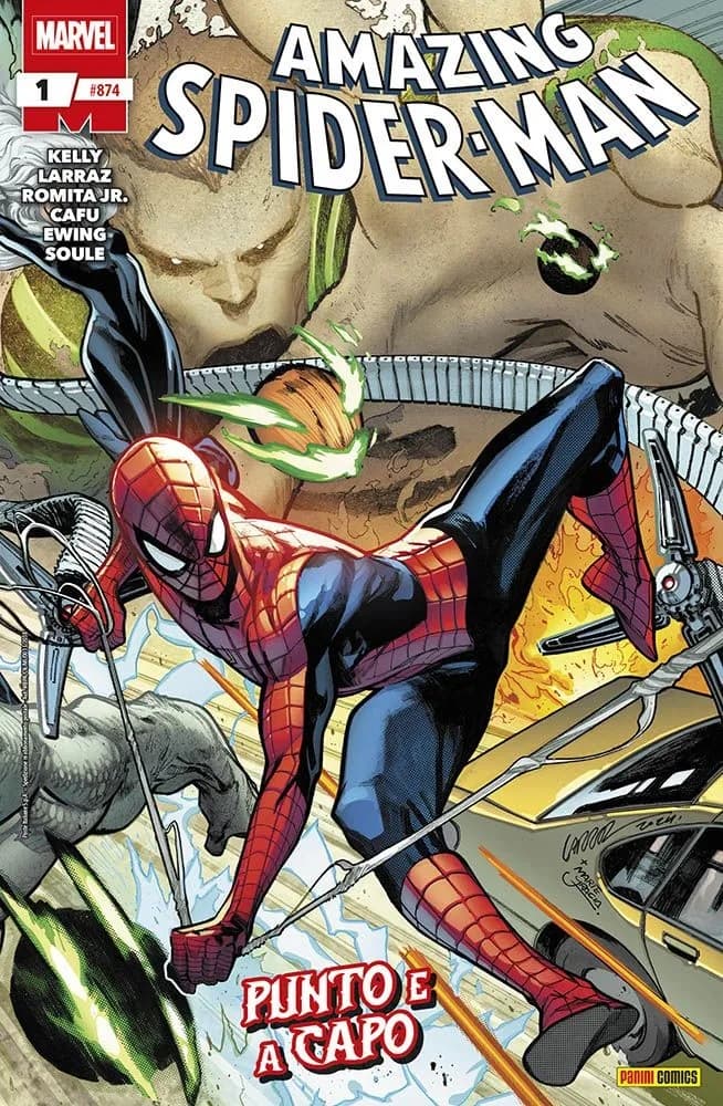 Amazing Spider-Man 1 - L'Uomo Ragno 874 - Panini Comics - Italiano