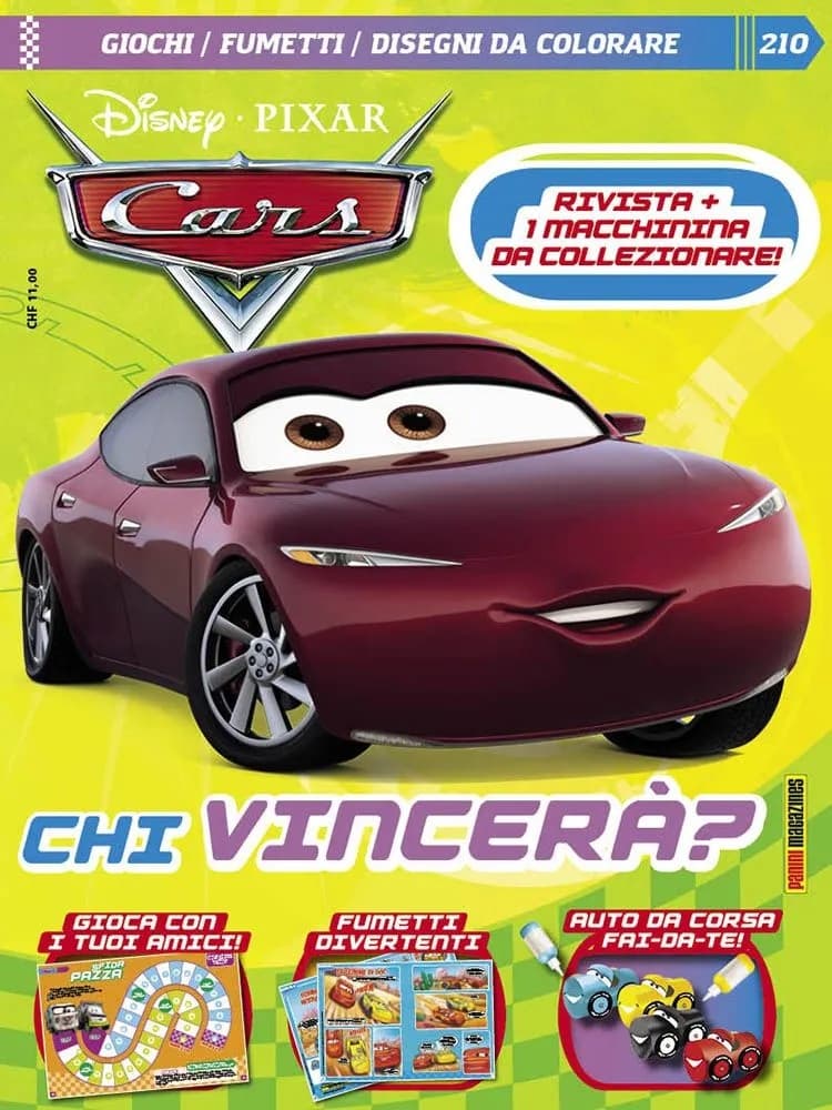 Cars Magazine 210 - Pixar Fun 210 - Panini Comics - Italiano