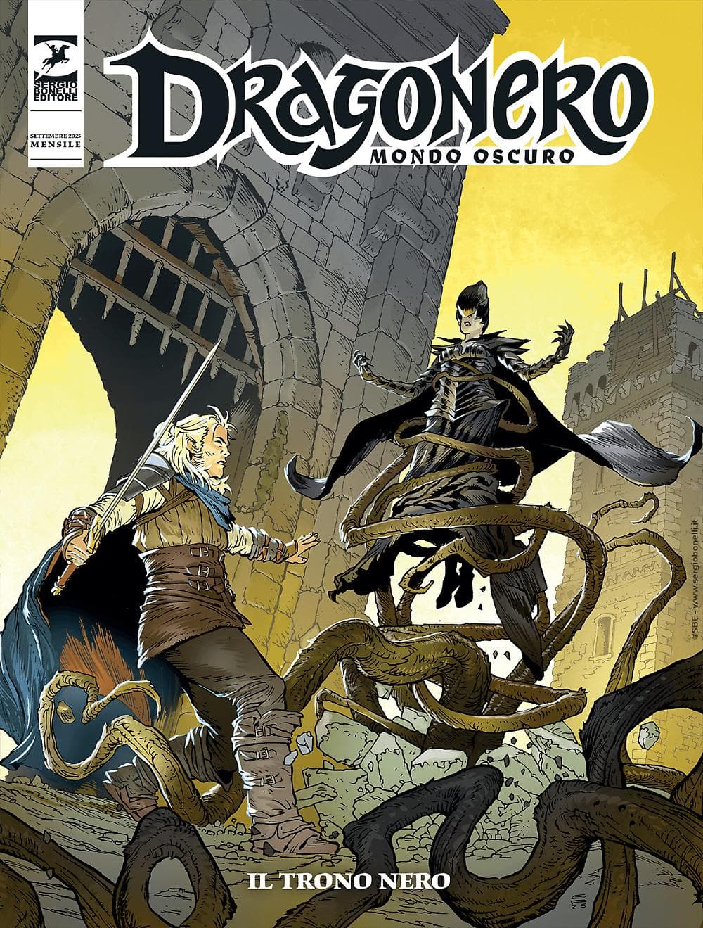 Dragonero - Mondo Oscuro 35 (148) - Il Trono Nero - Sergio Bonelli Editore - Italiano
