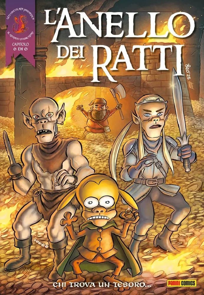 L'Anello dei Ratti 6 - Il Mondo di Rat-Man 32 - Panini Comics - Italiano