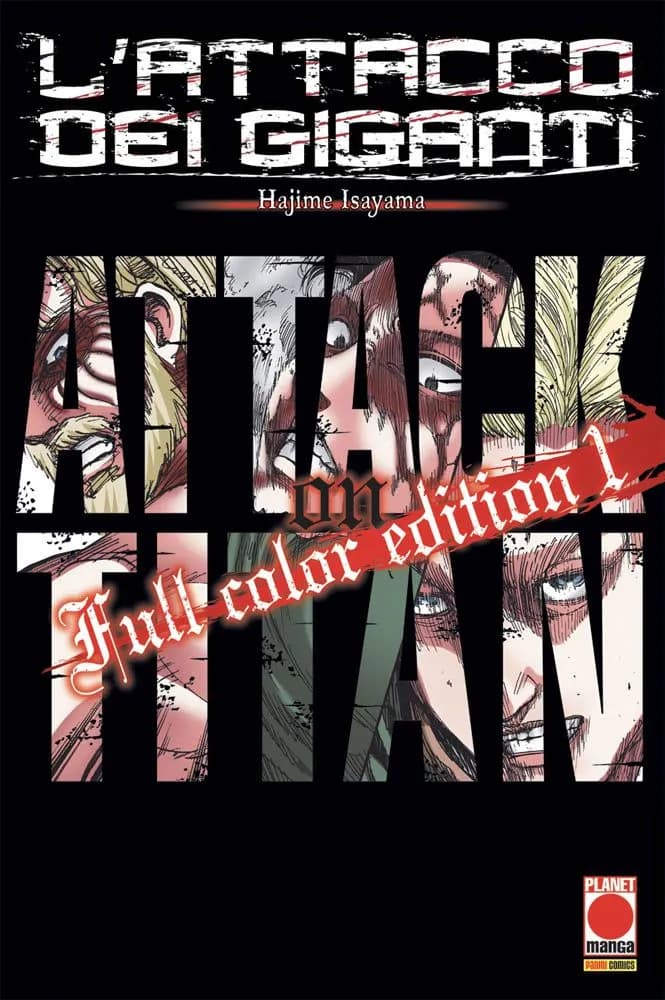 L'Attacco dei Giganti - Full Color Edition 1 - Panini Comics - Italiano