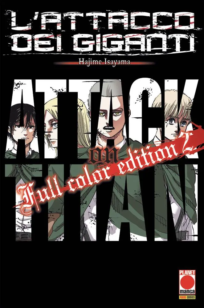 L'Attacco dei Giganti - Full Color Edition 2 - Panini Comics - Italiano