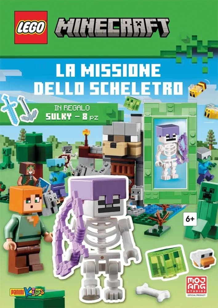 LEGO Minecraft - La Missione dello Scheletro - Panini Tech 43 - Panini Comics - Italiano