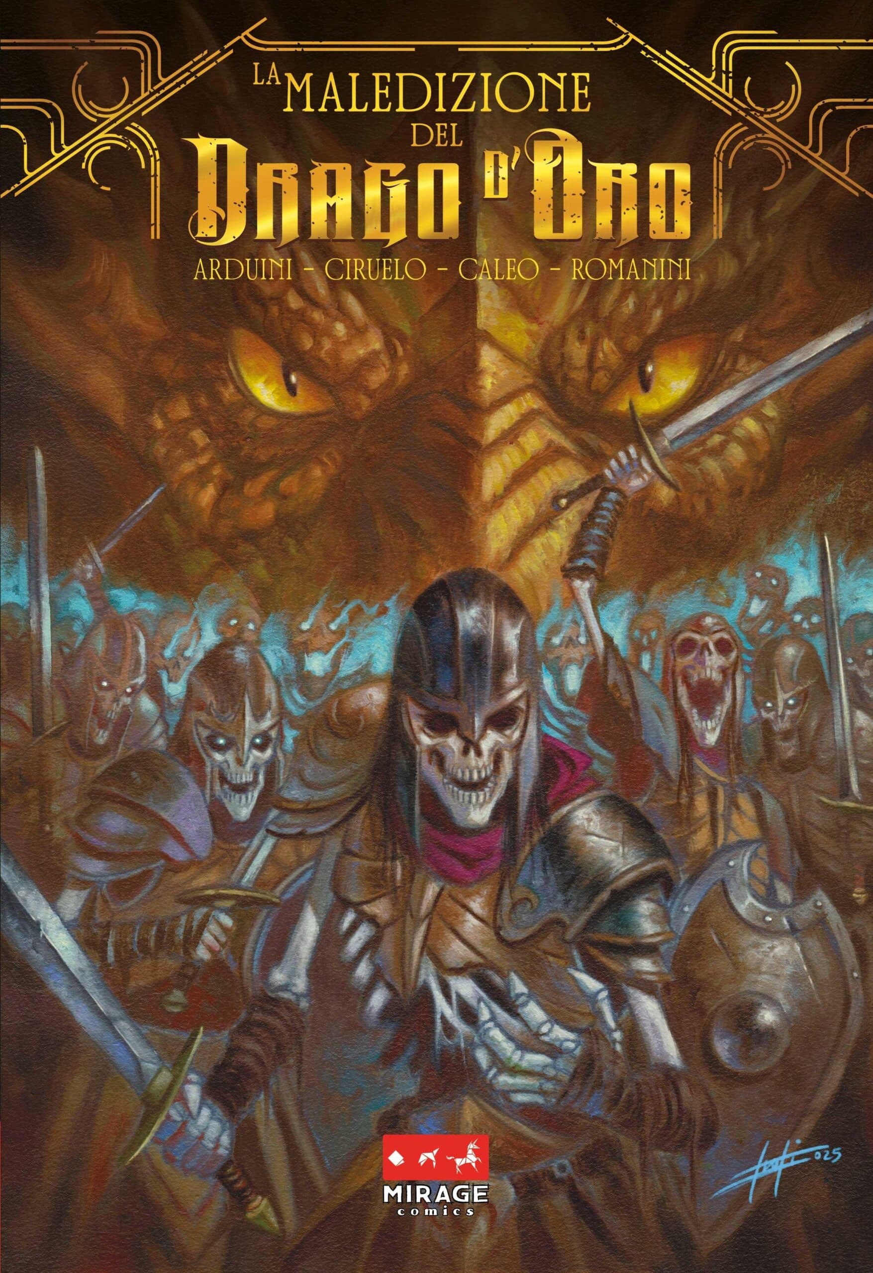 La Maledizione del Drago d'Oro - Limited Variant - Mirage Comics - Italiano
