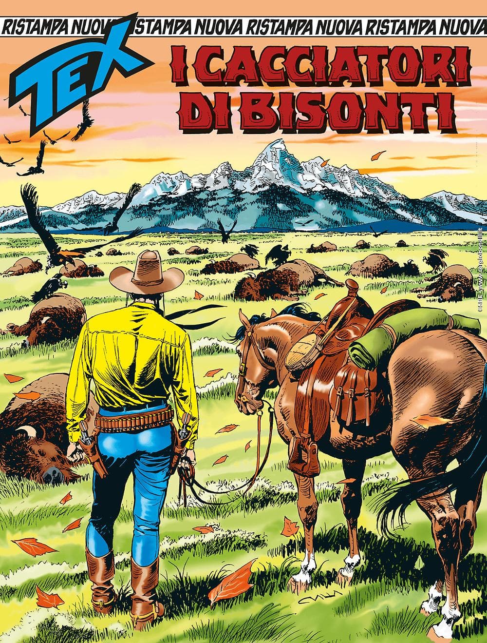 Tex Nuova Ristampa 522 - I Cacciatori di Bisonti - Sergio Bonelli Editore - Italiano