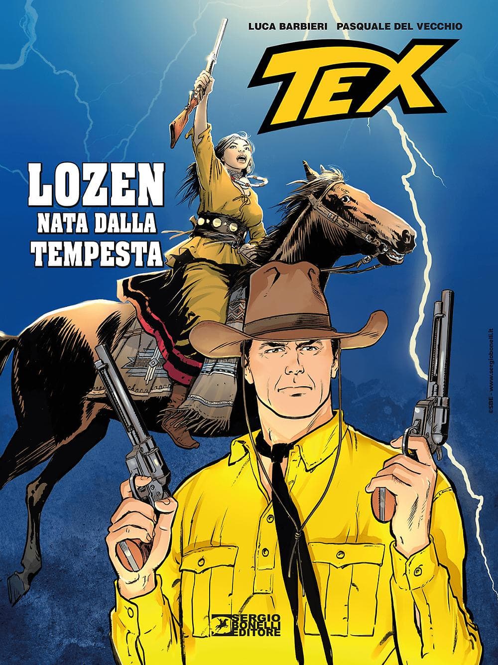 Tex Stella d'Oro 41 - Lozen Nata dalla Tempesta - Tex Romanzi a Fumetti 21 - Sergio Bonelli Editore - Italiano