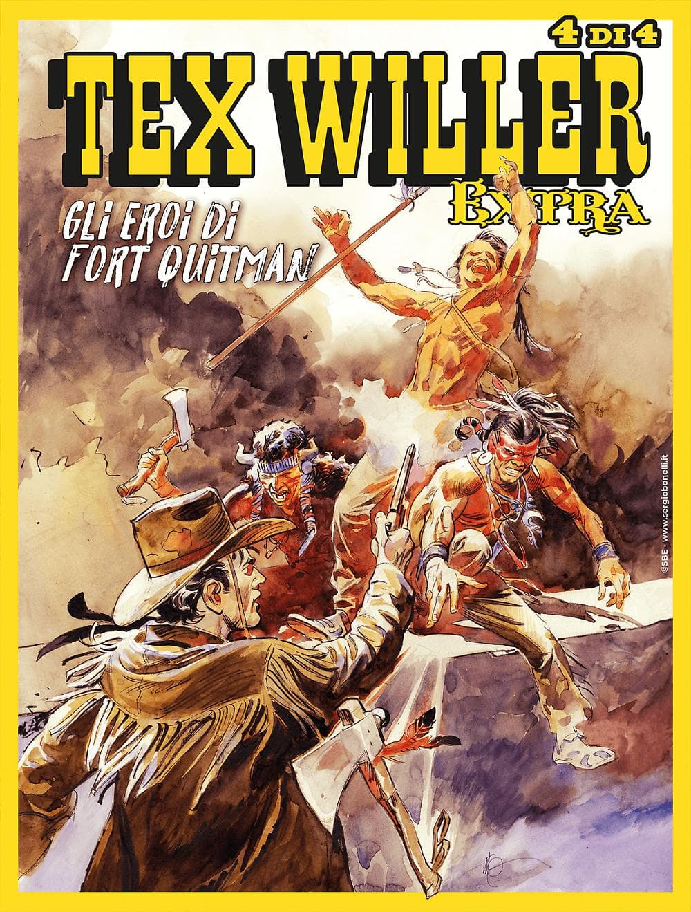 Tex Willer Extra 18 - Gli Eroi di Fort Quitman - Sergio Bonelli Editore - Italiano