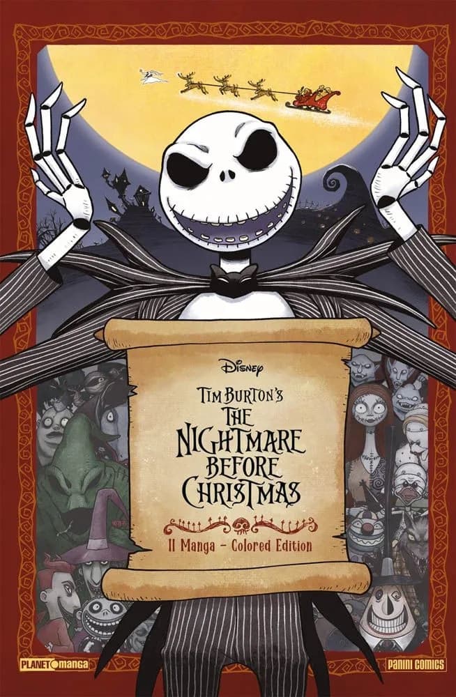 The Nightmare Before Christmas - Il Manga - Colored Edition - Panini Comics - Italiano