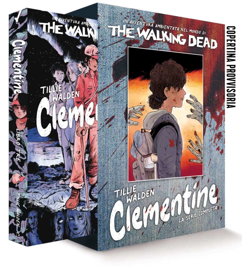 The Walking Dead - Clementine Vol. 3 - Libro Tre + Cofanetto Vuoto (Vol. 1-3) - Saldapress - Italiano