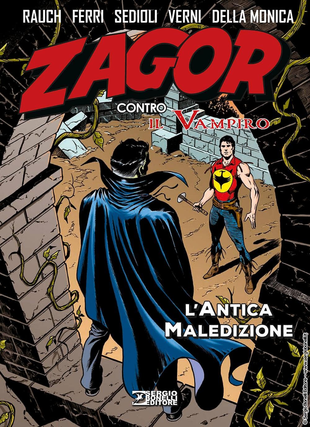 Zagor Contro Il Vampiro Vol. 4 - L'Antica Maledizione - Sergio Bonelli Editore - Italiano