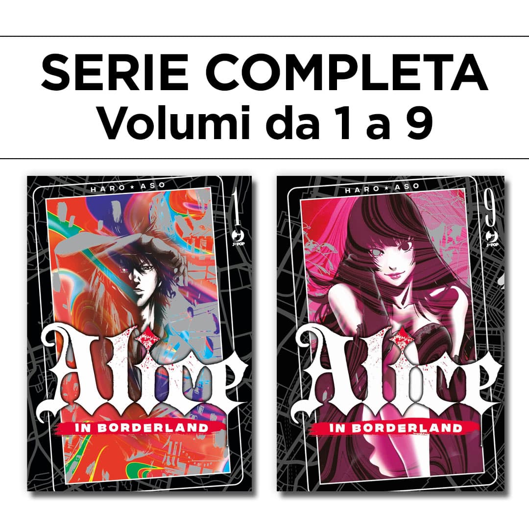 Alice in Borderland 1/9 - Serie Completa - Jpop - Italiano