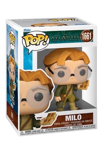 Atlantis: The Lost Empire Funko POP! Vinyl Figure Milo 9 cm #1661 - Disney