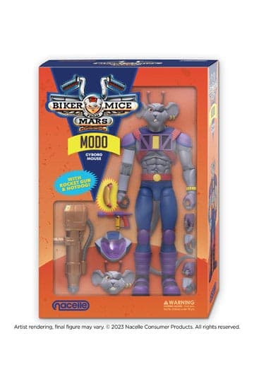 Biker Mice From Mars Action Figure Modo 20 cm