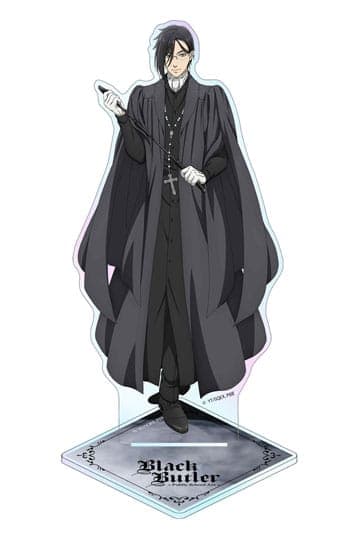 Black Butler Acrylic Stand Sebastian Holographic 14 cm