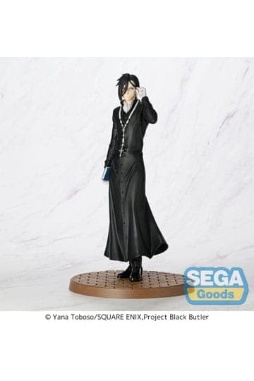 Black Butler: Boarding School Arc Luminasta PVC Statue Sebastian Michaelis 22 cm