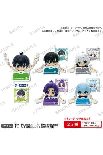 Blue Lock Charac Odekake PVC Figures 5 cm 1 Figure