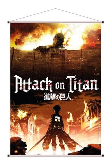 Attack on Titan Wallscroll Colossal Titan 60 x 90 cm