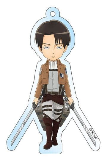 Attack on Titan Acrylic Keychain Levi Holographic 8 cm
