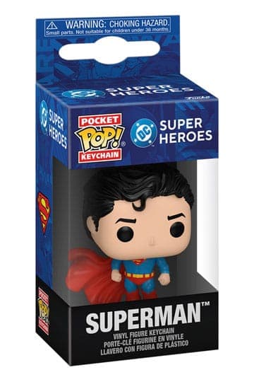 DC Comics Funko POP! Vinyl Keychains 4 cm New Classics - Superman - DC