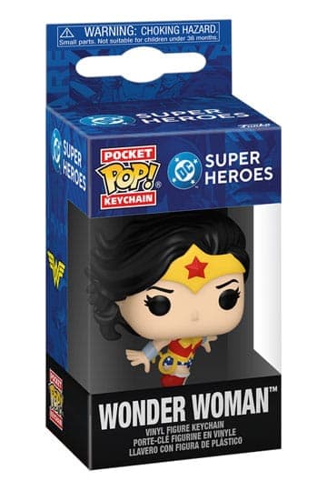 DC Comics Funko POP! Vinyl Keychains 4 cm New Classics - Wonder Woman - Heroes