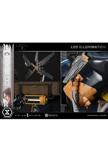 Death Stranding 2: On the Beach Real Elite Masterline Series Statue 1/3 Sam 83 cm